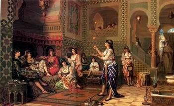 Arab or Arabic people and life. Orientalism oil paintings 151, unknow artist